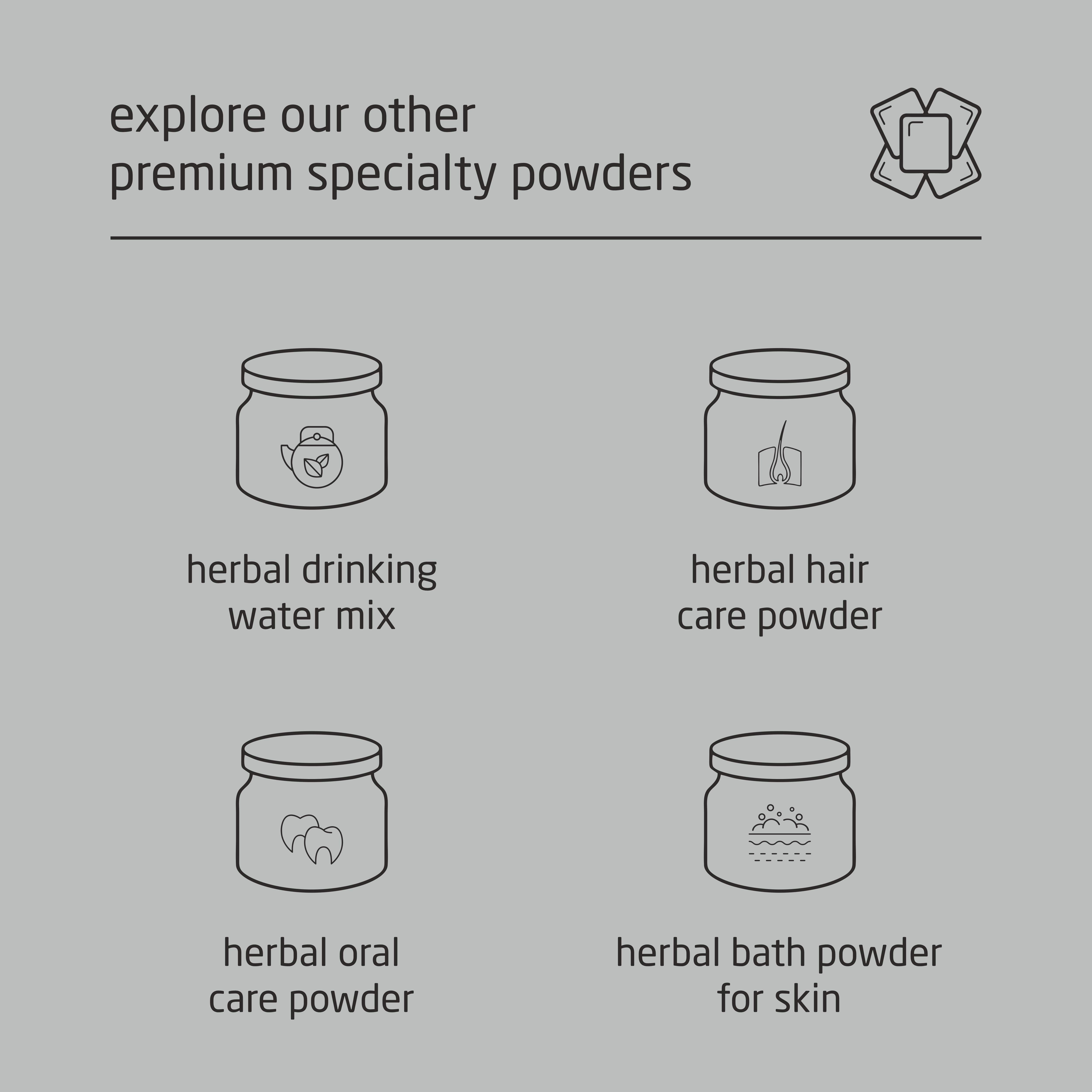 Super Premium Unisex Herbal Bath Powder for Hair & Scalp - 500g Super Premium Unisex Herbal Bath Powder for Hair & Scalp - 500g