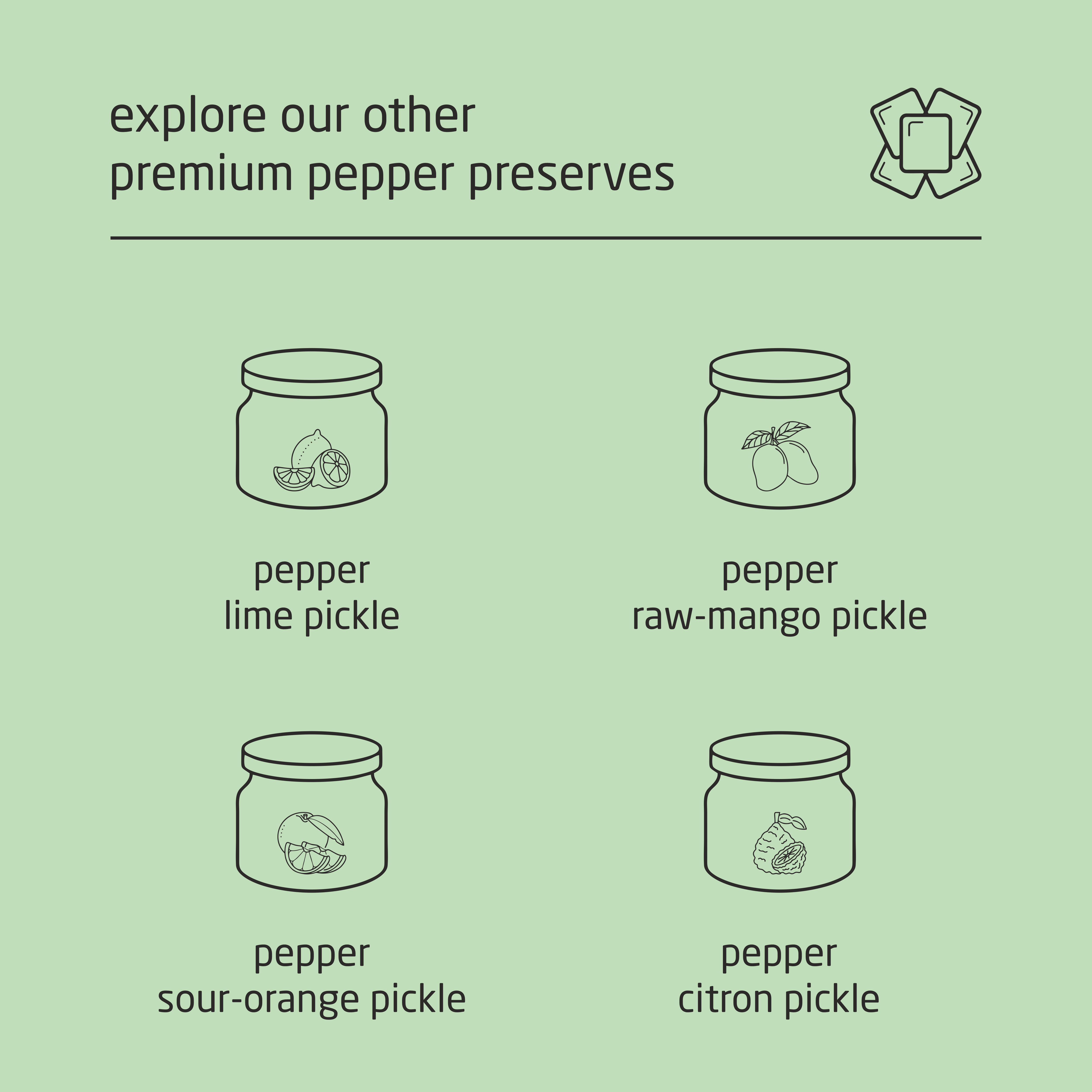 Premium Pepper Wild Indian Gooseberry Pickle - 200g Premium Pepper Wild Indian Gooseberry Pickle - 200g