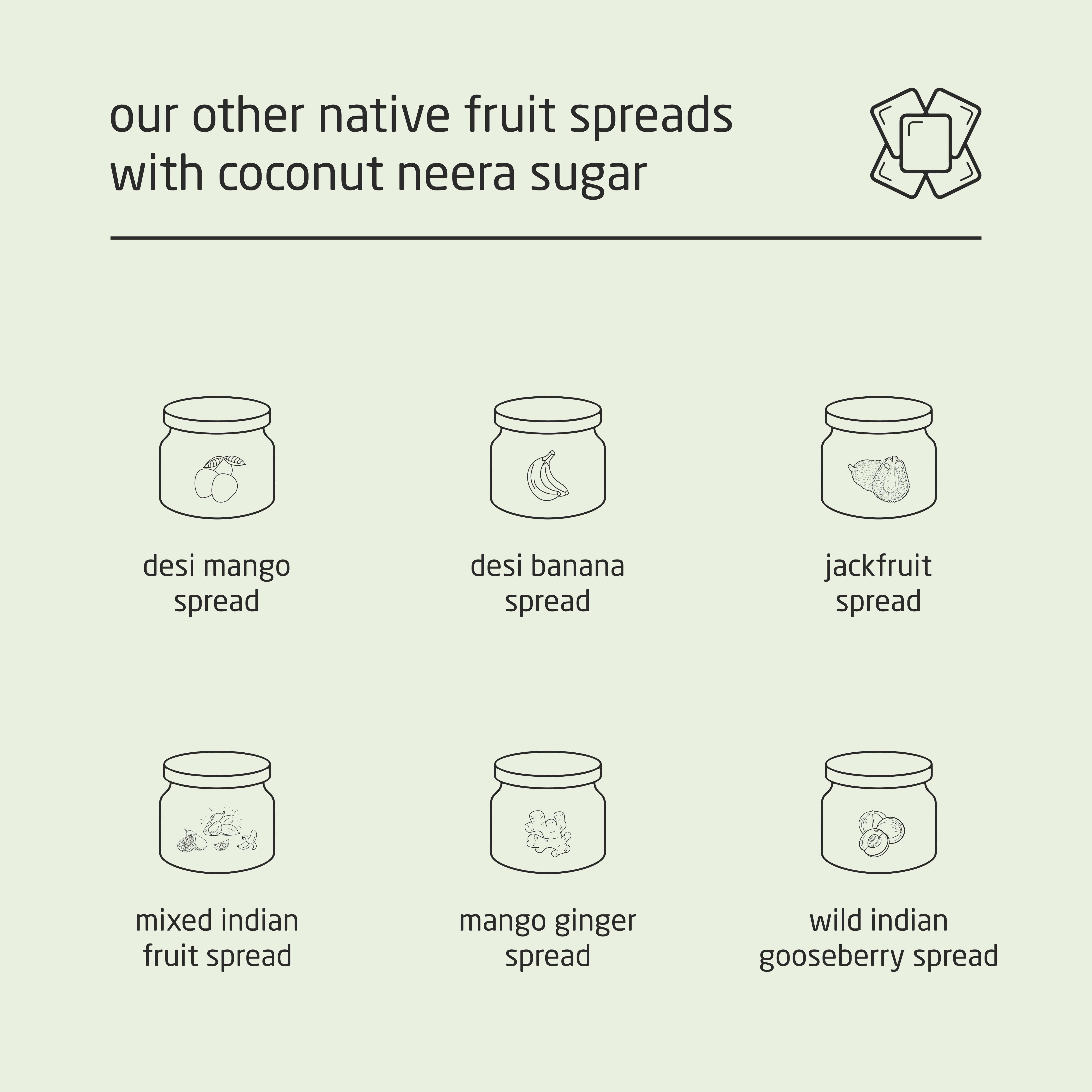 Premium White Jamun Spread with Coconut Neera Sugar - 150g Premium White Jamun Spread with Coconut Neera Sugar - 150g
