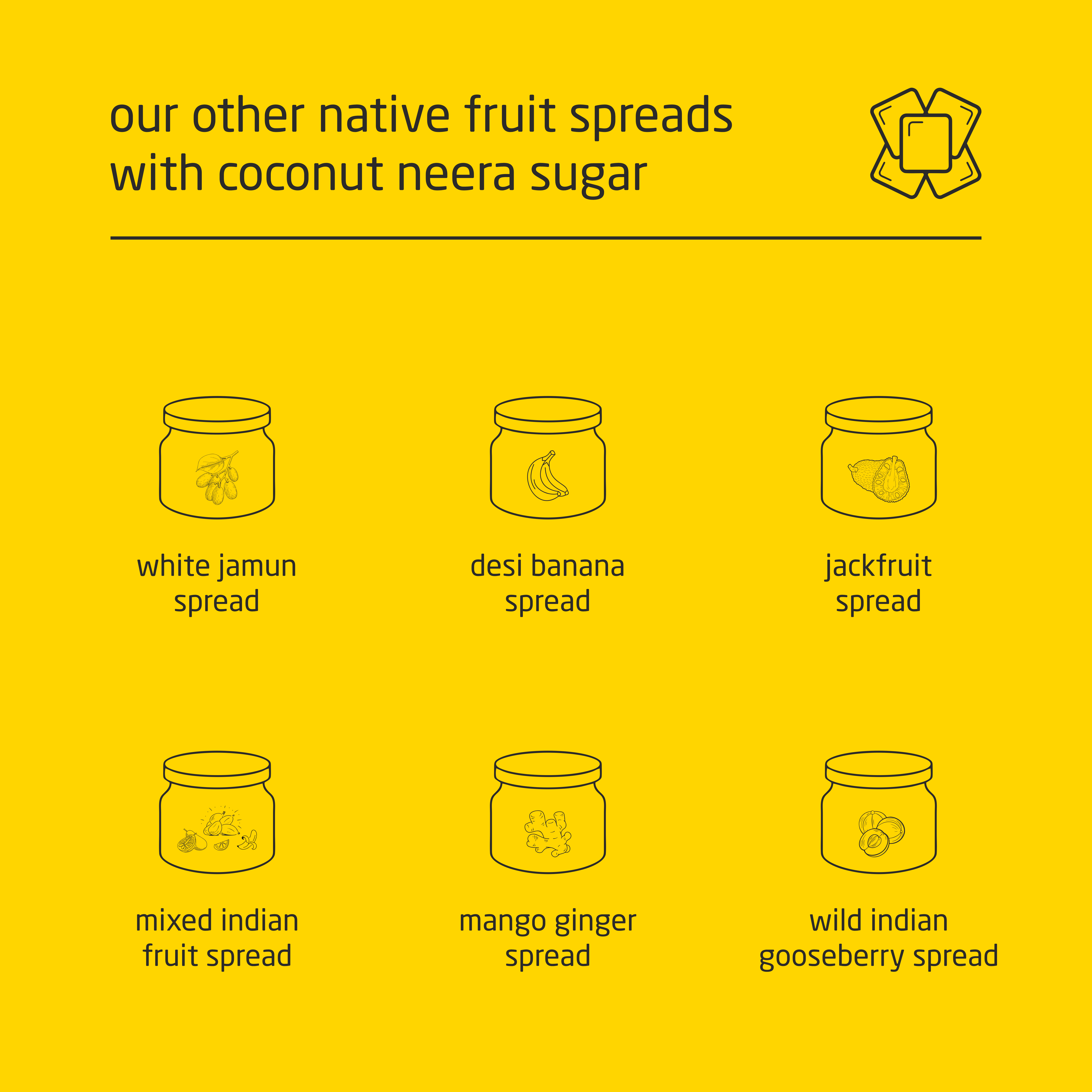 Premium Desi Mango Spread with Coconut Neera Sugar - 150g Premium Desi Mango Spread with Coconut Neera Sugar - 150g