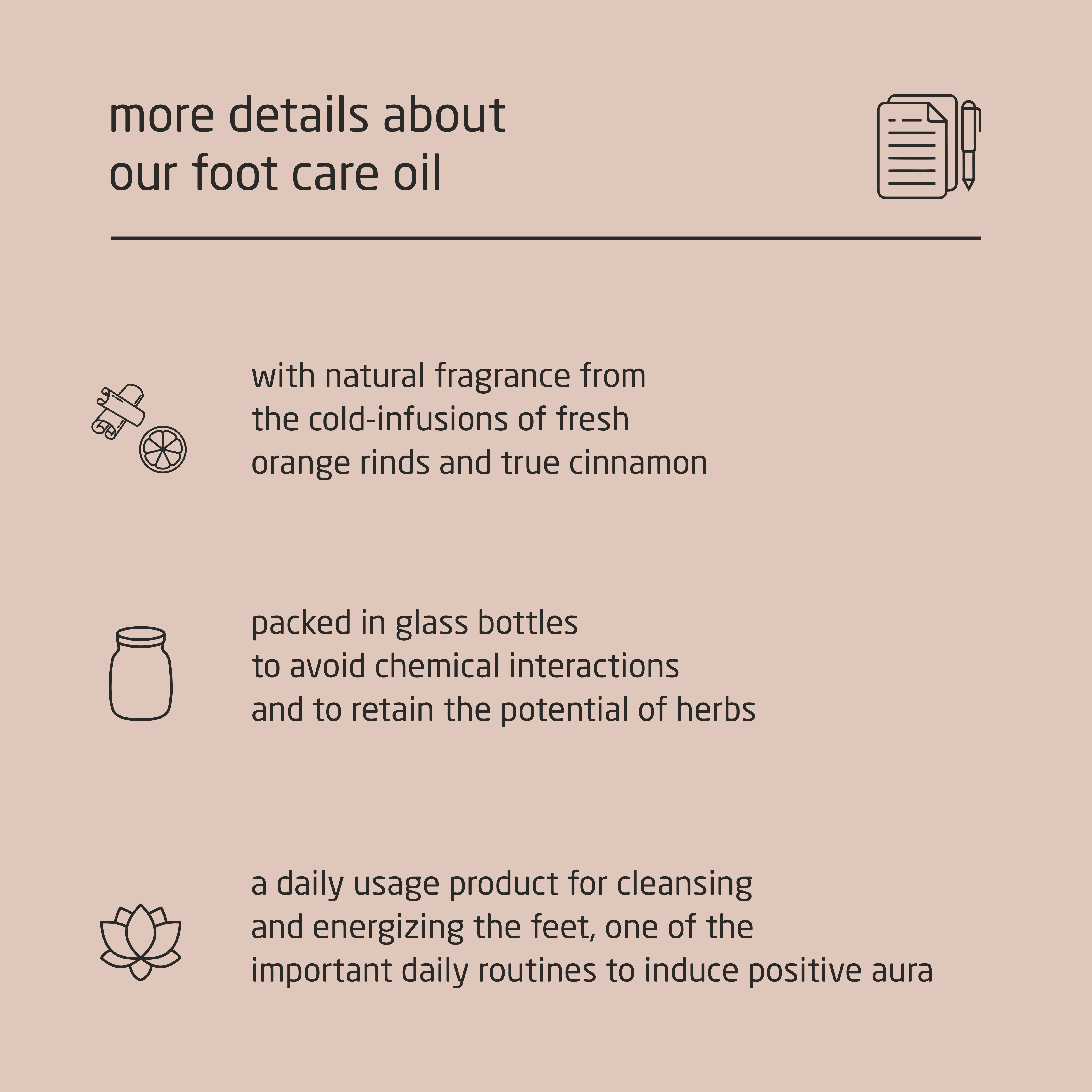 Premium Herbal Cold-Infused Foot Care Oil - 100ml Premium Herbal Cold-Infused Foot Care Oil - 100ml