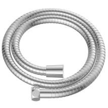 HF-01 Brass Round Health Faucet With Hook & 1.2 Mtr. S.S. Tube (Ivory)