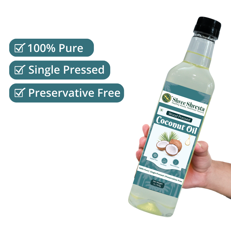 Wood-Pressed Coconut Oil