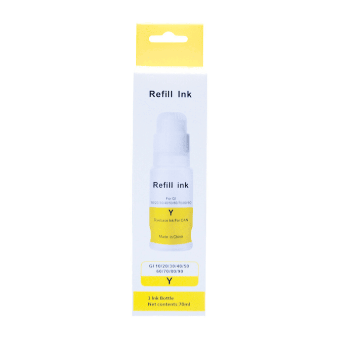 Refill Ink for Canon PIXMA G5070/G6070/G7070 (Yellow) Refill Ink for Canon PIXMA G5070/G6070/G7070 (Yellow)