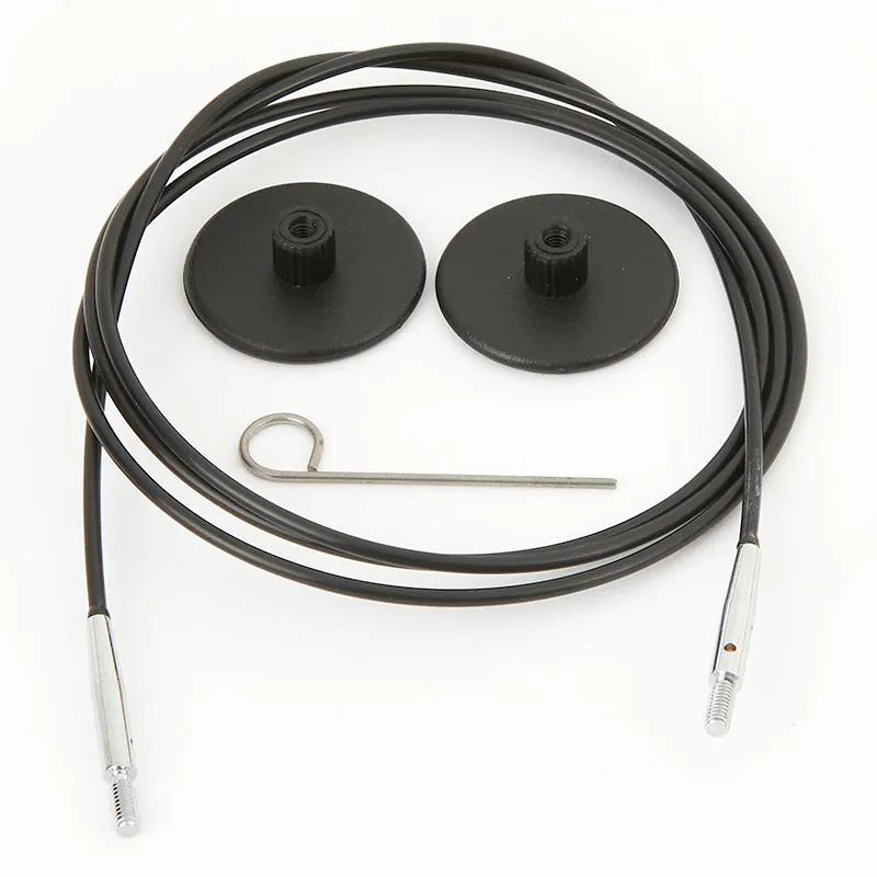KnitPro Black Stainless Steel Cable for Interchangeable Tips KnitPro Black Stainless Steel Cable for Interchangeable Tips