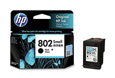 HP 802 Small Black Ink Cartridge