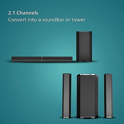 Philips MMS8090 Multimedia Convertible Speaker