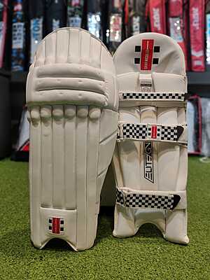 CRICKET BATTING PAD GN ELITE GN6 WHITE