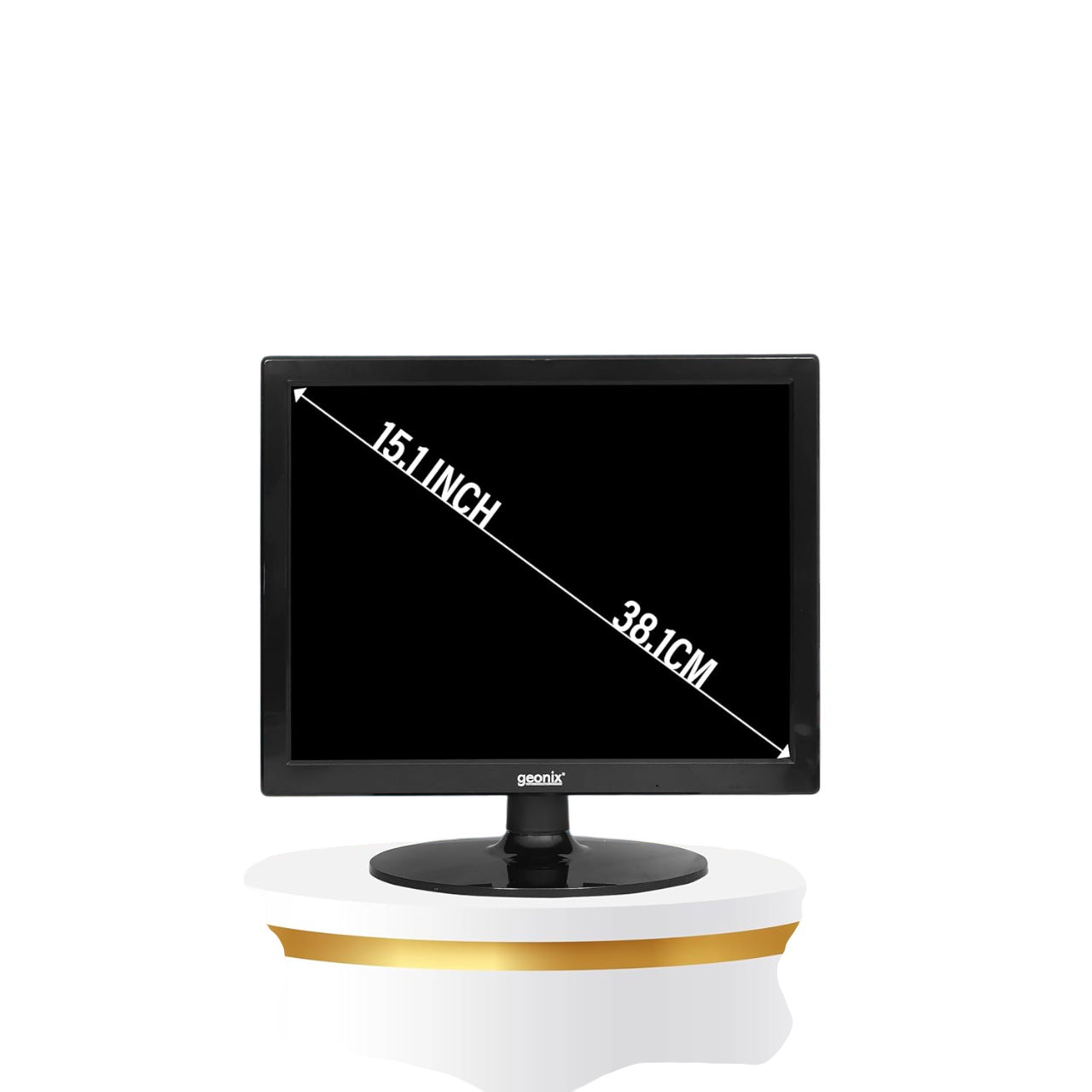​Geonix 15.1-Inch LED PC Monitor, VGA & HDMI Inputs-‎GXTF-WVHDF151