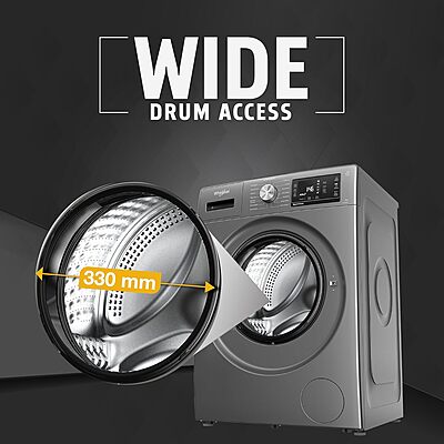 Whirlpool 9 Kg Ozone Technology 5 Star Inverter Front Load Fully Automatic Washing Machine