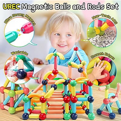 Magnetic Building Sticks Blocks Kids Toys, Learning Sticks and Balls(36 Pcs) Magnetic Building Sticks Blocks Kids Toys, Learning Sticks and Balls(36 Pcs)