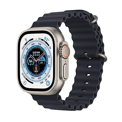 Apple Watch Ultra GPS + Cellular, 49mm Titanium Case