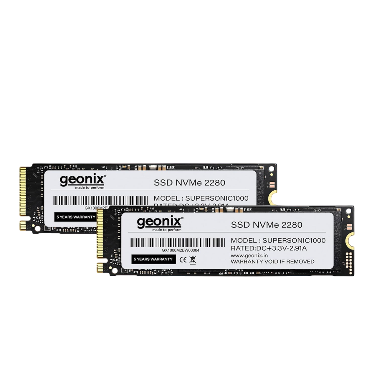 Geonix 256GB M.2 NVMe SSD, 2280, 6Gb/s, 2650/2000 Mbps, 5 Years Warranty, GXNVME256GB Geonix 256GB M.2 NVMe SSD, 2280, 6Gb/s, 2650/2000 Mbps, 5 Years Warranty, GXNVME256GB