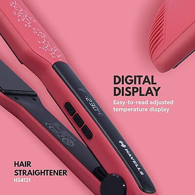 Havells Wide Plate Hair Straightener - HS4121