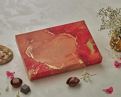 SMOOR Luxe Treat Gift Pack Premium Chocolate Truffles Gift Box Special Occasions Box of 12 (120gm)