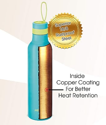 MILTON Smarty Stainless Steel Water Bottle, 730 ml