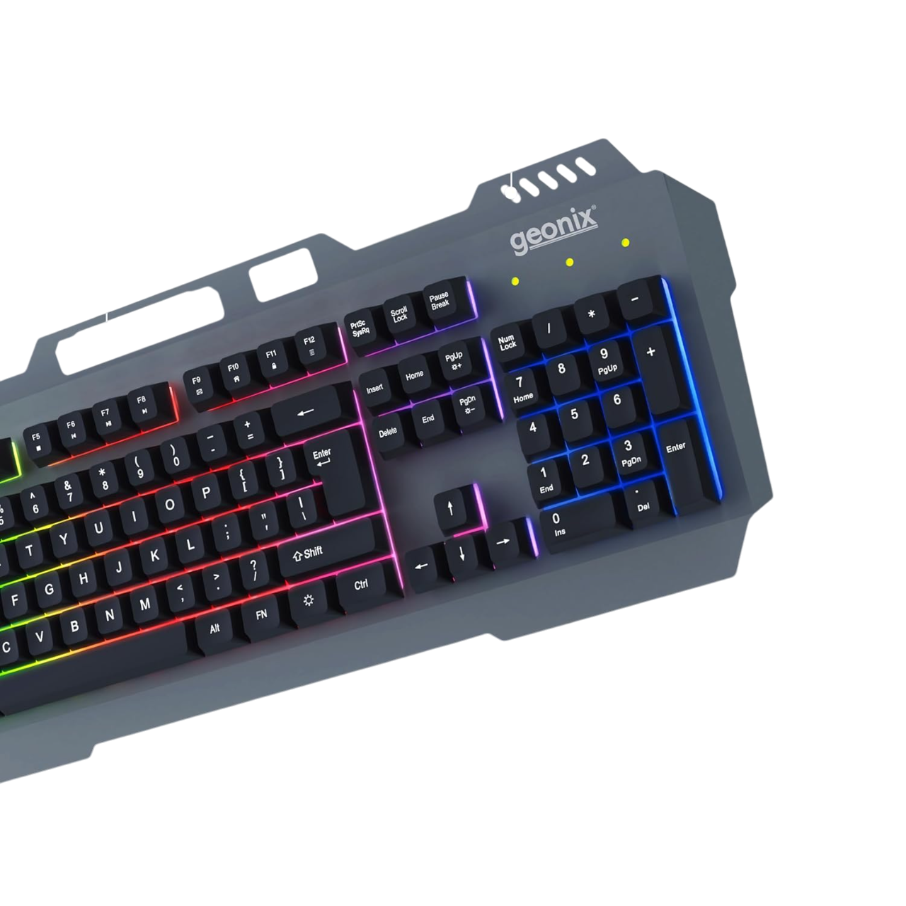 ​Geonix Cruiser CX1 Gaming Keyboard and Mouse Combo, Black-‎GXCPK-06