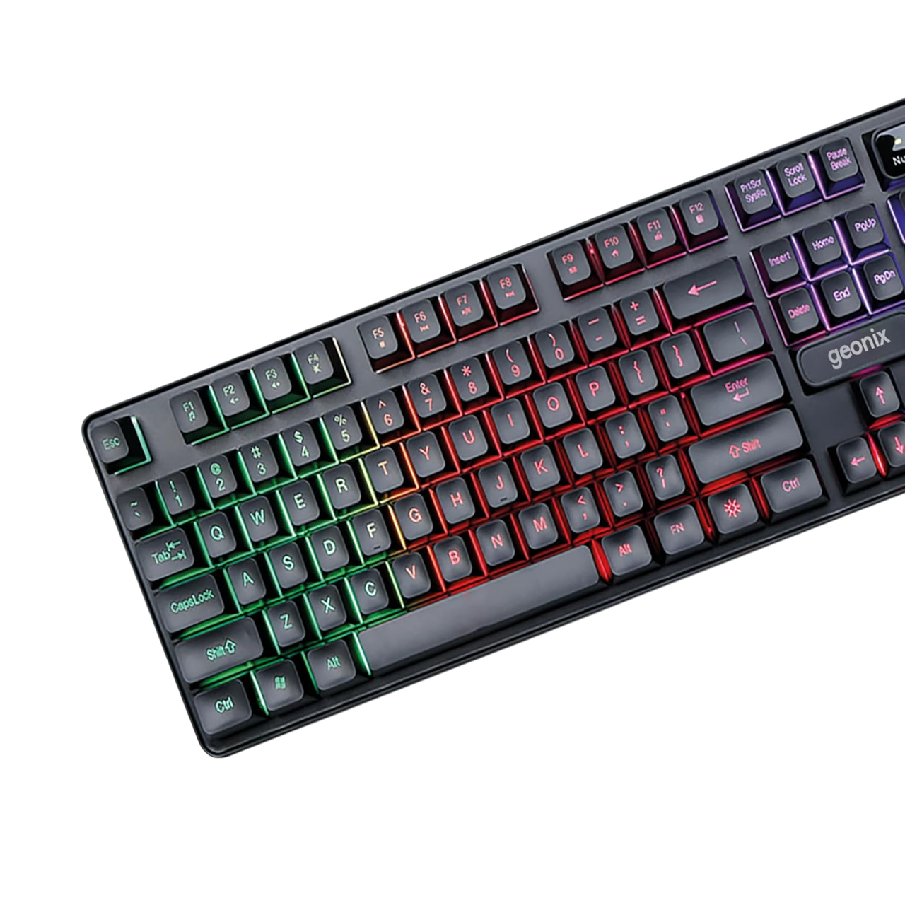 ​Geonix Cruiser CX2 Gaming Keyboard and Mouse Combo,Superior Membrane, Black, ‎GXGBK-07