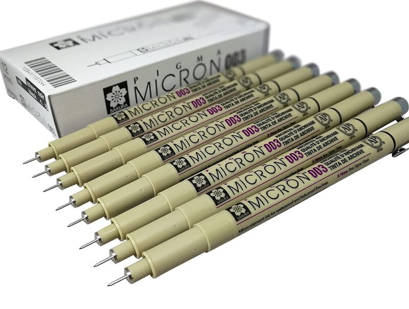 Sakura Pigma Micron 003 Sakura Pigma Micron 003