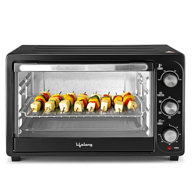 Lifelong Otg 36L - Oven Toaster Griller With Rotisserie For Kitchen- 1500W Lifelong Otg 36L - Oven Toaster Griller With Rotisserie For Kitchen- 1500W