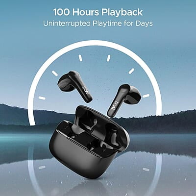 boAt Airdopes Atom 81 Pro Truly Wireless in Ear Ear Buds W/100Hrs of Playtime, 4 Mics with Enx, Beast Mode with 50Ms Low Latency, 13Mm Drivers, Iwp Tech, ASAP Charge