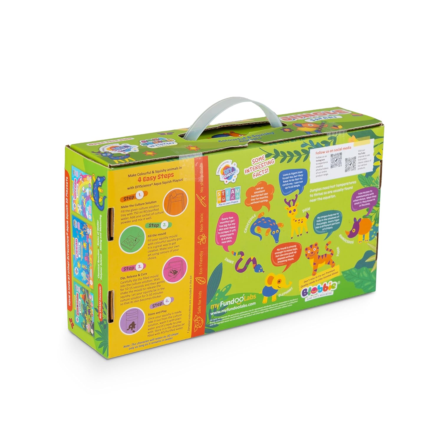 Jungle Safari Aqua Squish Kit Jungle Safari Aqua Squish Kit