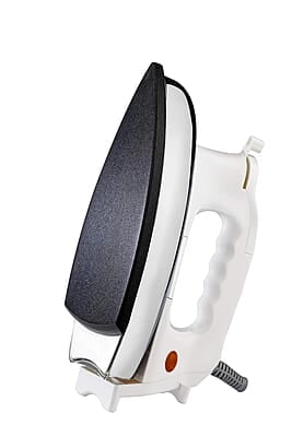Crompton Greaves Rhino 1000-Watt Heavy weight Dry Iron with Non Stick Teflon Coating