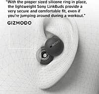 Sony LinkBuds WF-L900 Truly Wireless Bluetooth in Ear Earbuds, Open-Ring Design, Ambient Sound, 17.5 Hrs Battery (Black) Sony LinkBuds WF-L900 Truly Wireless Bluetooth in Ear Earbuds, Open-Ring Design, Ambient Sound, 17.5 Hrs Battery (Black)