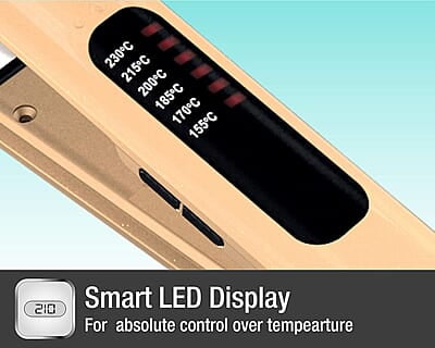 Havells HS4152 Titanium plates professional Hair Straightener; Adjustable temperature with instant heating