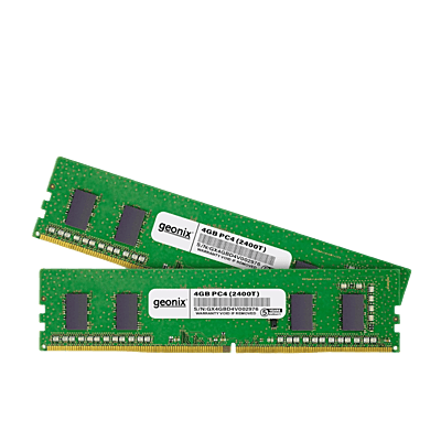 Geonix 4GB DDR4 2400T MHz RAM, (8x1) IC, 288 Pin, 5 Years Warranty, GXDRD44GB