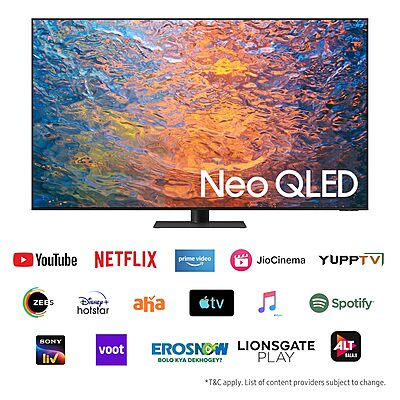 Samsung 163 cm (65 inches) 4K Ultra HD Smart Neo QLED TV QA65QN95CAKLXL