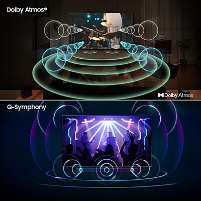 Samsung 163 cm (65 inches) 4K Ultra HD AI Smart Neo-QLED TV QA65QN90DAULXL