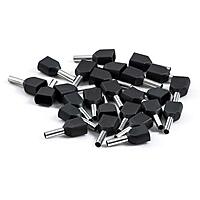 1.5 sq.mm Twin Insulated Ferrule (BLACK) Pack of 10 1.5 sq.mm Twin Insulated Ferrule (BLACK) Pack of 10
