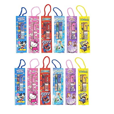 Mix Stationery Kit Set in a Fancy Box for Kids (Pack of 12)