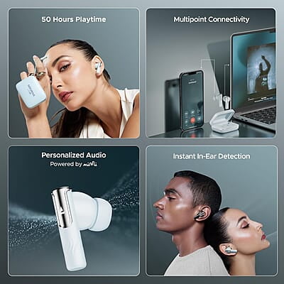 boAt Newly Launched Nirvana Ivy Truly Wireless in Ear Earbuds w/ 50dB Hybrid Active Noise Cancellation, 360º Spatial Audio, Dynamic Head Tracking,Hearables App Support & 50hrs Playback boAt Newly Launched Nirvana Ivy Truly Wireless in Ear Earbuds w/ 50dB Hybrid Active Noise Cancellation, 360º Spatial Audio, Dynamic Head Tracking,Hearables App Support & 50hrs Playback