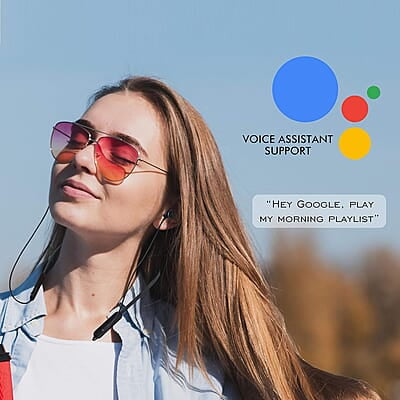 ZEBRONICS Zeb-Slinger in Ear Wireless Neckband Earphone Supporting Bluetooth 5.0, Up to 12 Hours Playback, Voice Assistant, for All iPhones/Smartphones/Tablets ZEBRONICS Zeb-Slinger in Ear Wireless Neckband Earphone Supporting Bluetooth 5.0, Up to 12 Hours Playback, Voice Assistant, for All iPhones/Smartphones/Tablets