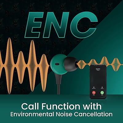 ZEBRONICS DC Aquaman Edition Yoga N3 with 46 Hours Backup, Bluetooth v5.2 Wireless in Ear Neckband, ENC Calling, Gaming Mode (Upto 50ms), Voice Assistant, Dual Pairing, Splash Proof and Type C