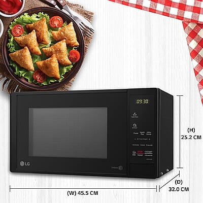 LG 20 L Solo Microwave Oven (MS2043DB, Black