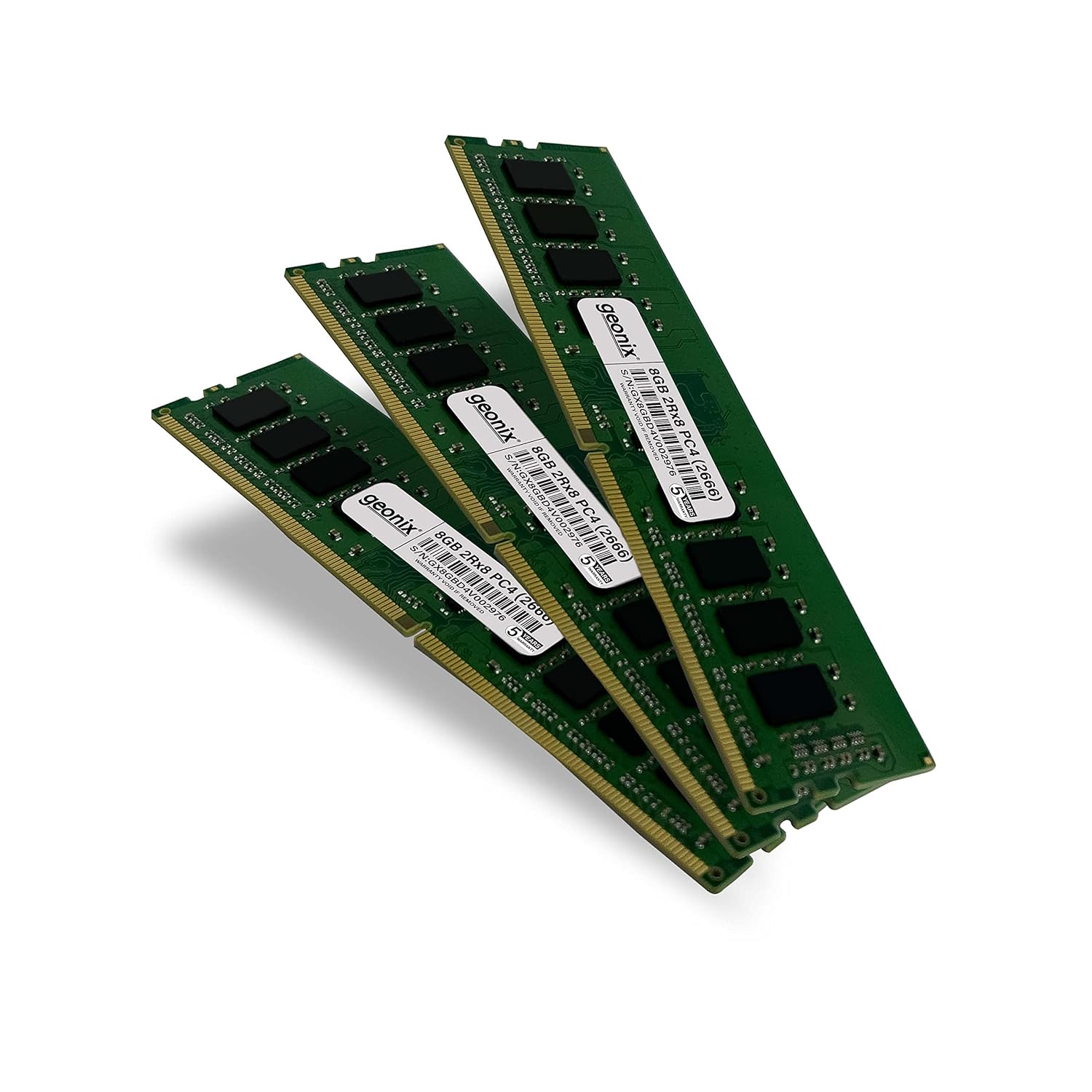 Geonix 8GB DDR4 2666 MHz RAM, (8x2) IC, 288 Pin, 5 Years Warranty, GX-8GBD4-16IC