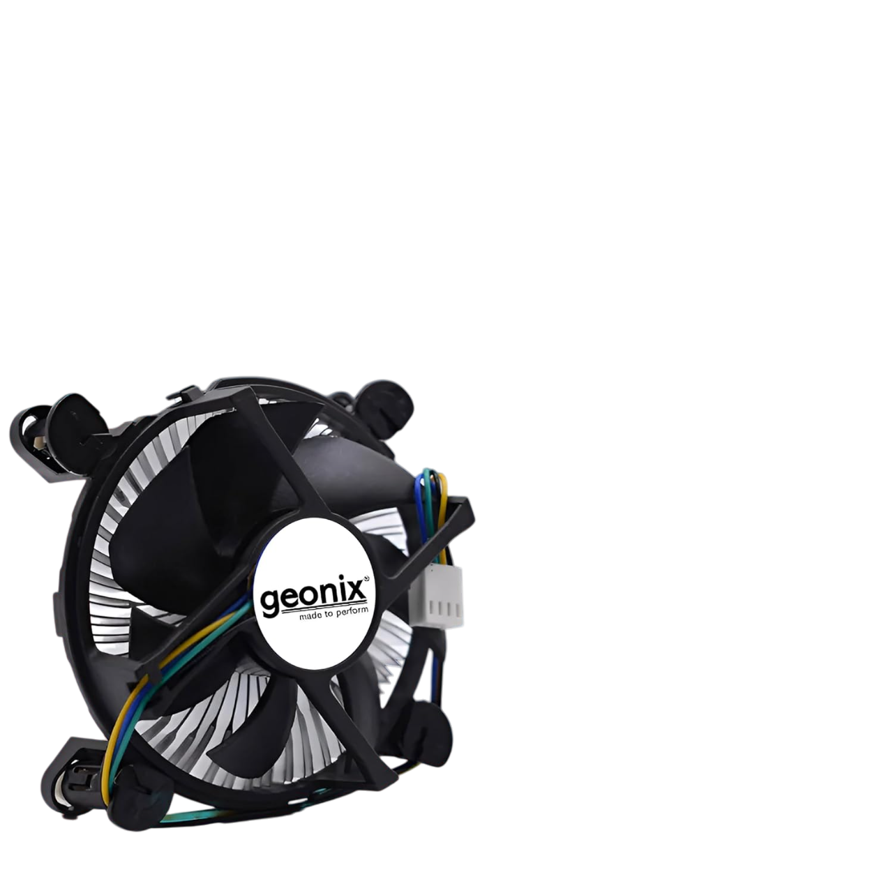 Geonix CPU Fan, Low Power Consumption, Optimal Cooling, Black-LGA 1200 Geonix CPU Fan, Low Power Consumption, Optimal Cooling, Black-LGA 1200