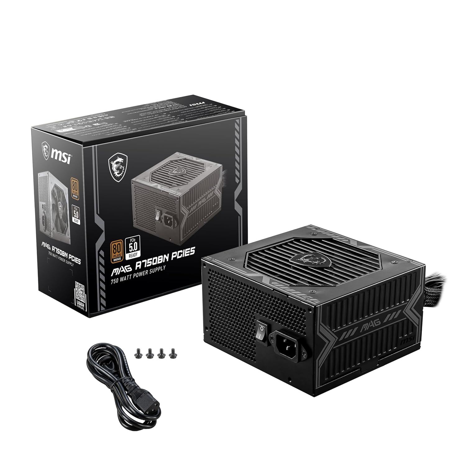MSI MAG A650BN 650W SMPS MSI MAG A650BN 650W SMPS