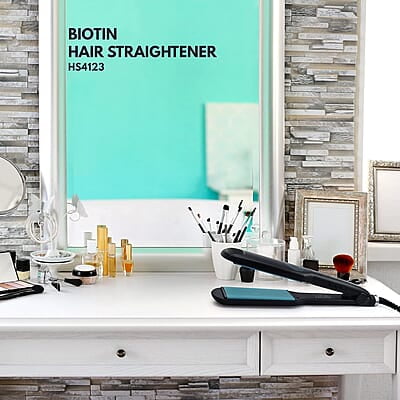 Havells HS4123 Biotin Infused Wide Plates & Temperature Control Hair Straightener