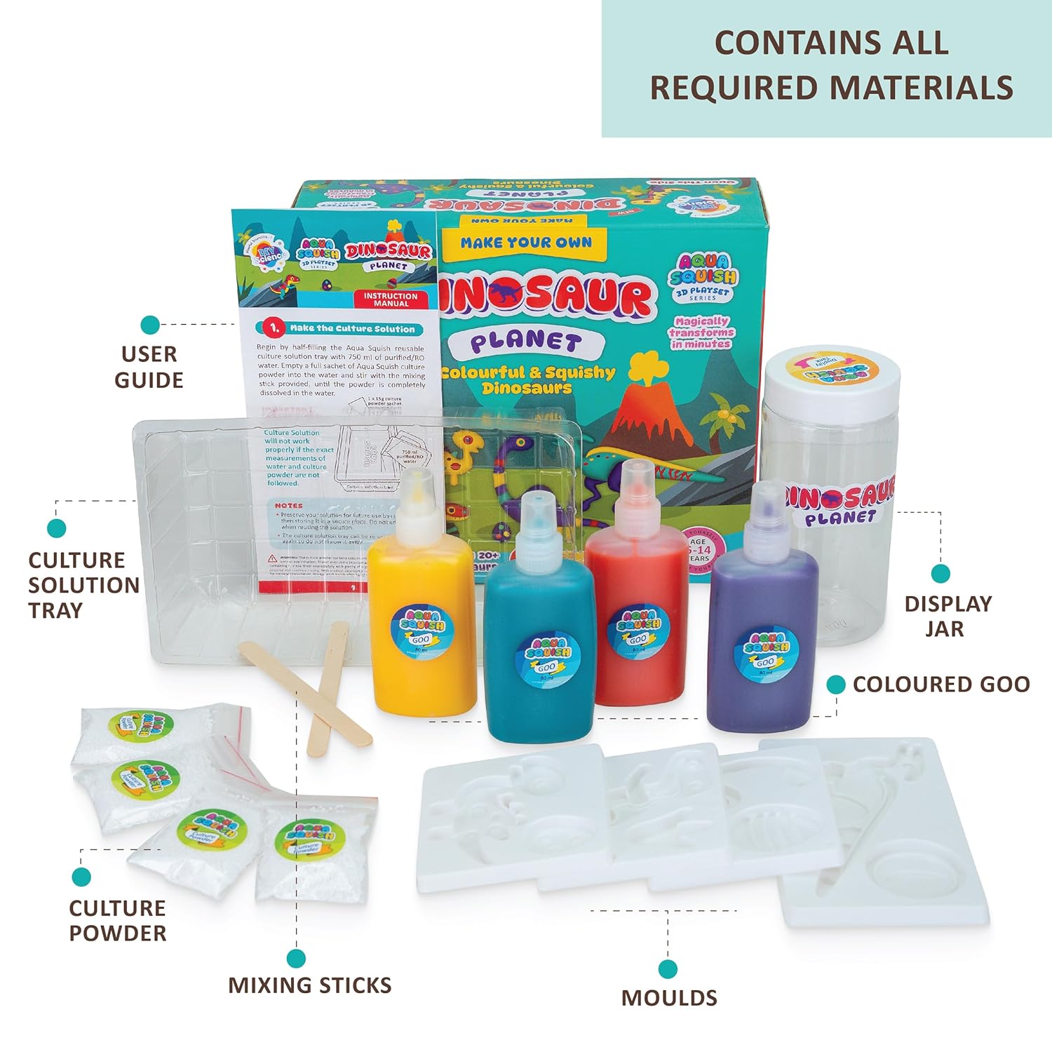 Dinosaur Planet Aqua Squish Kit Dinosaur Planet Aqua Squish Kit