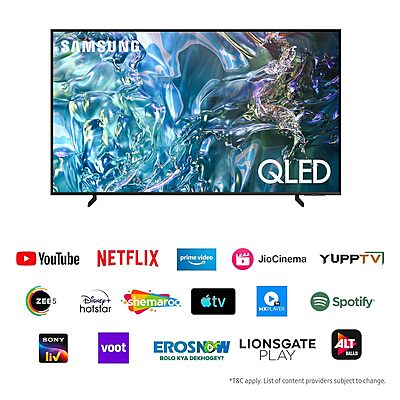 Samsung 108 cm (43 inches) 4K Ultra HD Smart QLED TV QA43Q60DAULXL