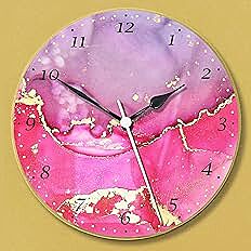 Sublimation Wall Clock Printed Brown Cloud Exclusive Acrylic UV Printed Designer Wall Clock for Personal/ Sublimation Wall Clock Printed Brown Cloud Exclusive Acrylic UV Printed Designer Wall Clock for Personal/