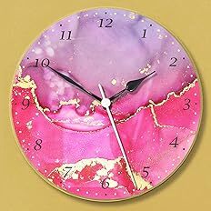 Sublimation Wall Clock Printed Brown Cloud Exclusive Acrylic UV Printed Designer Wall Clock for Personal/ Sublimation Wall Clock Printed Brown Cloud Exclusive Acrylic UV Printed Designer Wall Clock for Personal/