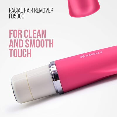 Havells Lady Facial Hair Remover Rotary Blades for Clean and Smooth Touch for Upper Lips, Chin & Cheeks