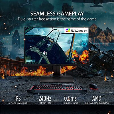 ViewSonic 24" Gaming Monitor,240Hz, 0.5ms MPRT, XG2431 ViewSonic 24" Gaming Monitor,240Hz, 0.5ms MPRT, XG2431