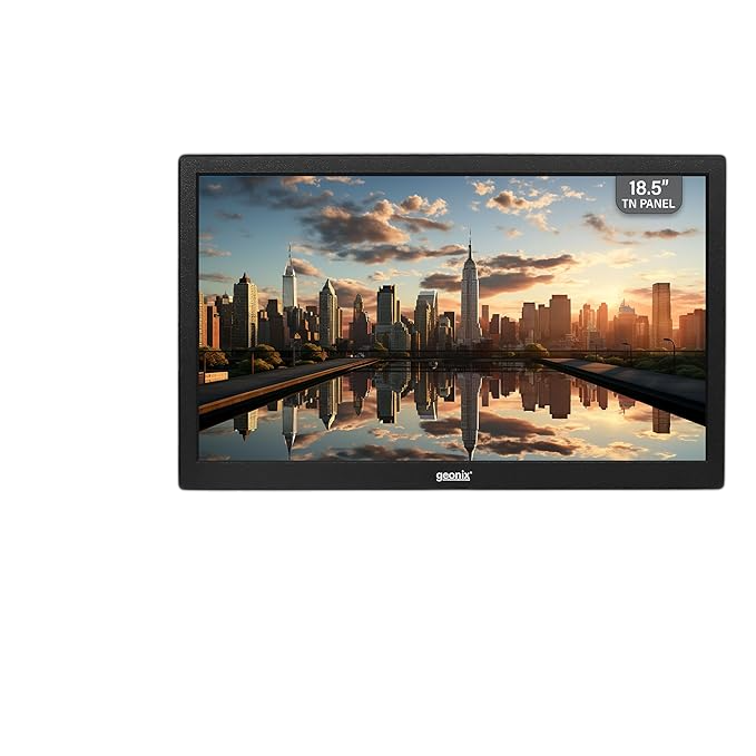 Geonix 18.5" LED PC Monitor, 1366x768, VGA & HDMI-GXTF-WVHDF185 Geonix 18.5" LED PC Monitor, 1366x768, VGA & HDMI-GXTF-WVHDF185