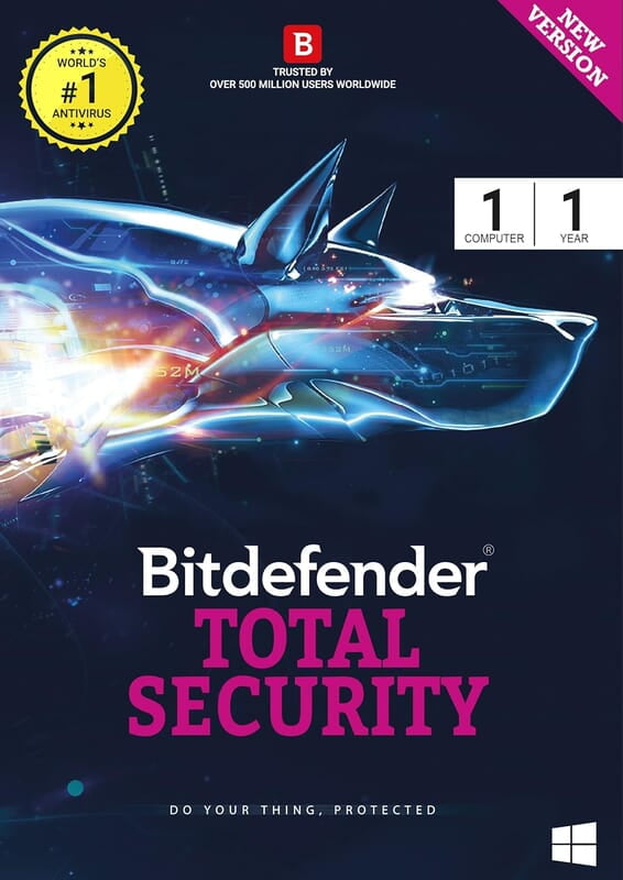 BitDefender Total Security (2022) Single key (1 year) ESD BitDefender Total Security (2022) Single key (1 year) ESD